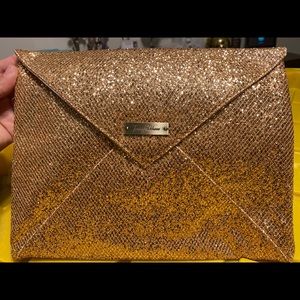 Gold festive clutch